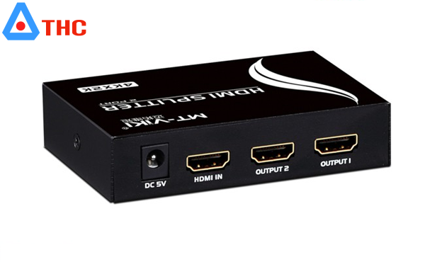 bộ chia hdmi 1 ra 2, bộ chia hdmi 2 cổng chính hãng